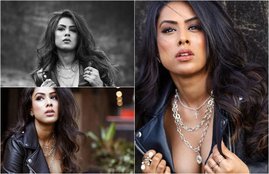 Naagin 4, Nia Sharma, Naagin 4 Bold ActresS Nia Sharma, Nia Sharma Bold Black Leather Jacket Look, Eye Catchy Look of Bold Nia Sharma,Nia Sharma Deep Neck Shows Cleavage, Haters Troll Nia Sharma, entertainment news, Bollywood news, Television news
