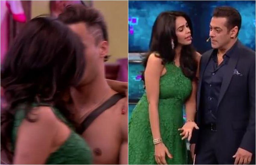 Bigg Boss 13, Salman Khan, Mallika Sherawat, Salman Khan in Bigg Boss 13, Mallika Sherawat in BB13, Mallika Sherawat Flirting With Salman Khan, Mallika And Salman on Bigg Boss 13, Mallika Flirting with Siddharth and Asim Riaz, Salman Khan Reacts on Mallika Sherawat, Salman Khan Compliment Hot to Murder Actress Mallika Sherawat, Murder Actress Mallika Sherawat, entertainment news, Bollywood NEWS, Television news
