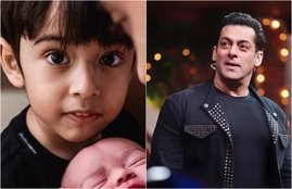 Salman Khan, Salman Khan Niece Ayat, Arpita Sharma New Baby Born Ayat, Ayat Born on Salman Birthday, Superstar Mamu Salman Khan, Salman Khan Birthday, Arpita Khan, Ayush Sharma, Ahil Sharma, Pictures Viral of Salman Niece Ayat, entertainment news, bollywood news,, television news