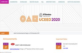 UCEED Admit Card 2020, UCEED Exam Admit Card 2020, UCEED Exam Hall Ticket 2020, UCEED Call Letter 2020