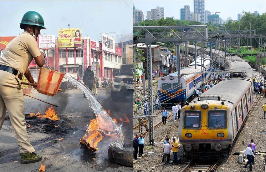 नागरिकता संशोधन बिल का हो रहा जमकर विरोध। फोटो: PTI/Indian Express