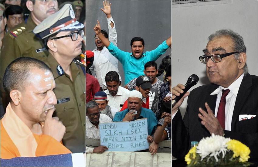 UP government, UP government Action, CAA, CAB, CAA protestors, supreme court, judge Markandey Katju, Markandey Katju