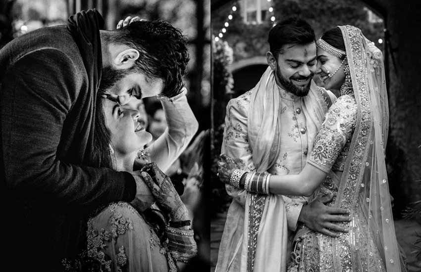 टीम इंडिया के कप्तान विराट कोहली और बॉलीवुड एक्ट्रेस अनुष्का शर्मा अपनी शादी की दूसरी सालगिरह मना रहे हैं। 11 दिसंबर 2017 को इटली के लेक कोमो में दोनों ने एक दूसरे संग सात फेरे लिये थे। सेकेंड वेडिंग एनिवर्सरी पर विराट और अनुष्का दोनों ने सोशल मीडिया में एक दूसरे के साथ रोमांटिक तस्वीर शेयर कर अपने प्यार को बयां किया है। दोनों की ये तस्वीरें वायरल हो रही हैं।