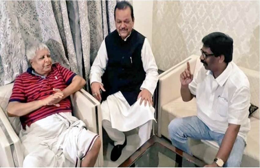 RJD, BJP, Lalu Yadav,Hemant Soren,