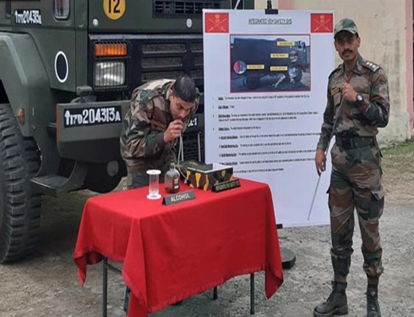 Indian Army , Indian Army Drunk & Driving system, Drunk & Driving, Integrated Vehicle Safety System , Military Forces, Indian Army , Indian Army Drunk & Driving system, Drunk & Driving, Integrated Vehicle Safety System , Military Forces,