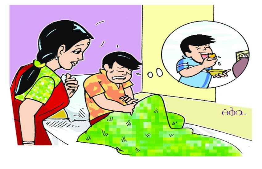 जग्गू ने मम्मी को गले लगा लिया।