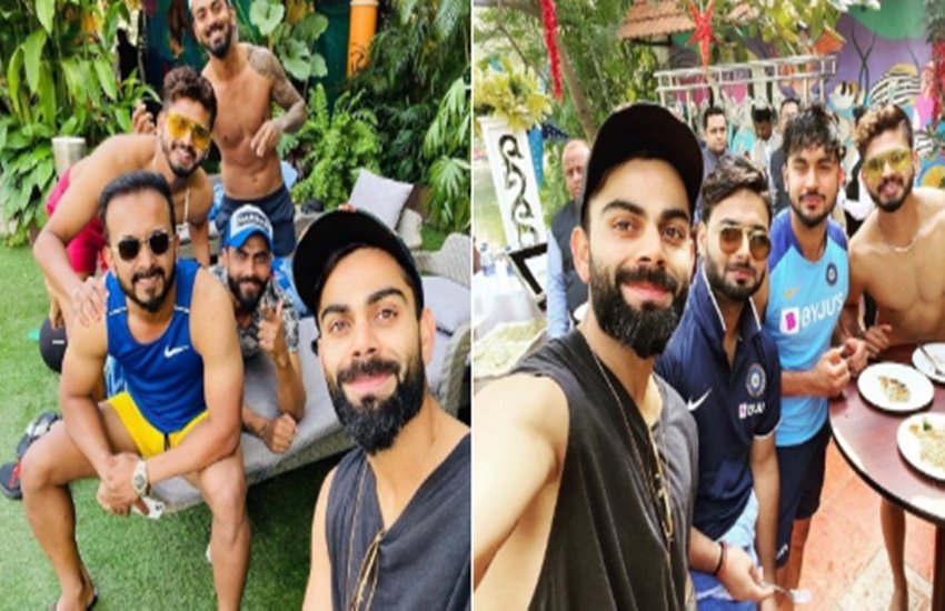 भारतीय टीम के खिलाड़ी। (फोटो सोर्स- ट्विटर) भारतीय टीम के खिलाड़ी। (फोटो सोर्स- ट्विटर)