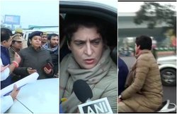 ‘पुलिस ने मुझे धकेला, मेरा गला दबाया’, प्रियंका गांधी का यूपी पुलिस पर बड़ा आरोप