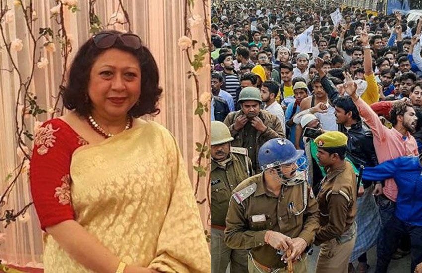 सामाजिक कार्यकर्ता ताहिरा हसन ने कहा कि मुस्लिम सीएए को लेकर डरा हुआ नहीं है। फोटो: Tahira Hasan/Twitter/PTI
