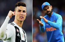 ronaldo and kohli