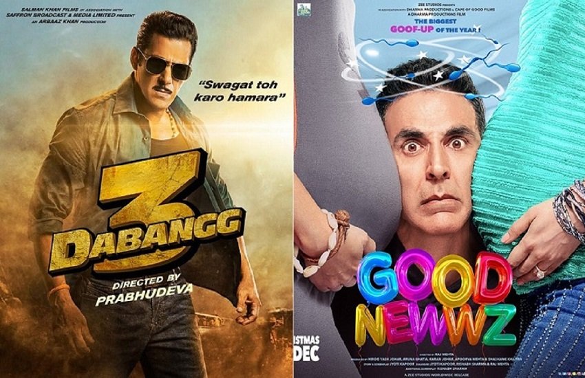 Dabangg 3 Box Office Collection, Dabangg 3 Box Office Collection day 8, Good Newwz Box Office Collection, Good Newwz Box Office Collection day 2, box office collection, dabangg 3, dabangg 3, Salman khan Dabangg 3, salman khan, box office collection, Dabangg 3, Dabangg 3, Dabangg 3 collection, Dabangg 3 box office collection, akshay kumar, box office collection, akshay kumar latest news, akshay kumar good newwz, good newwz movie rating, good newwz film rating, Kareena kapoor, Diljit Dosanjh, kiara advani, Good Newwz box office collection, Good Newwz, Good Newwz collection dabangg 3 box office collection, Salman khan latest news, Sonakshi Sinha, Saiee Manjrekar, Saiee manjrekar debute movie, Dabangg 3 box office collection