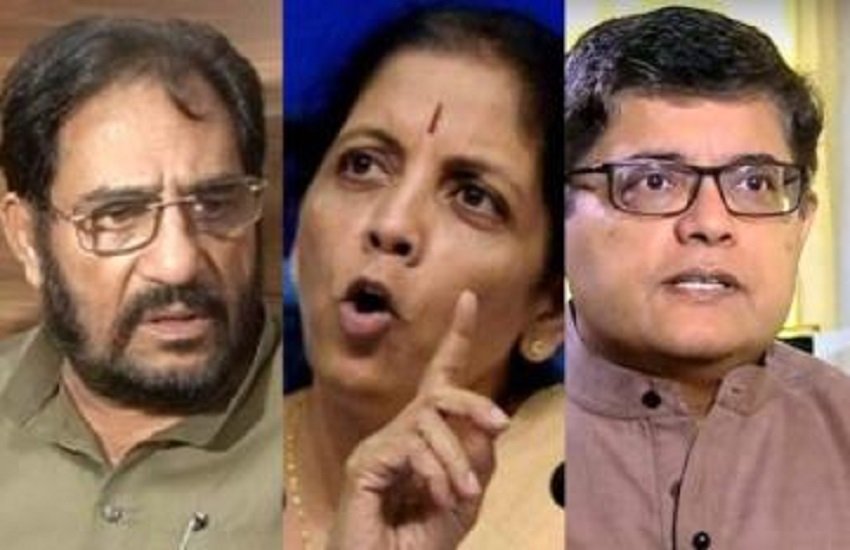 देश की आर्थिक हालात को लेकर टीवी डिबेट भाजपा प्रवक्ता से भिड़े सीपीआई नेता अतुल अंजान। फोटो सोर्स- सोशल मीडिया