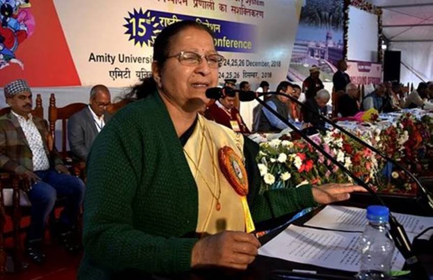 पूर्व लोकसभा स्पीकर सुमित्रा महाजन (फाइल फोटो)