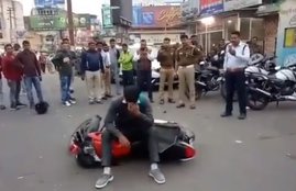 Motor Vehicle Act, Youth destroy bike for traffic fine, highest traffic fine, Motor Vehicle Act fine list, youth destroy bike video