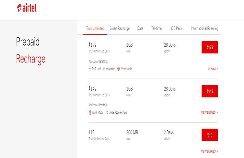 Airtel 179 Plan Details
