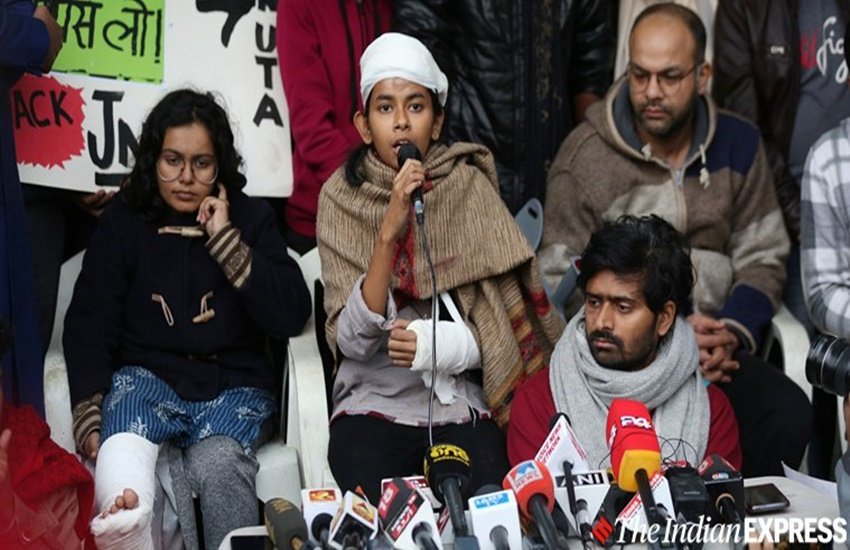 आईशी घोष ने जेएनयू प्रशासन पर भी कई आरोप लगाए हैं। फोटो क्रेडिट - (Express photo: Tashi Tobgyal)