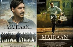 दमदार पंचलाइनों के साथ अजय देवगन की Maidaan के पोस्टर जारी, फिल्म में निभा रहे हैं फुटबॉल कोच की भूमिका