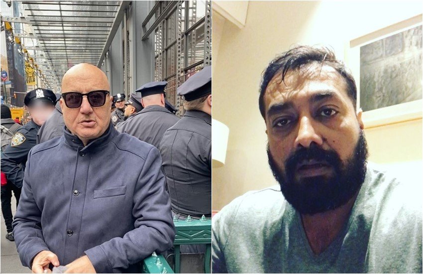 JNU Attack, JNU Violence, Anupam Kher on JNU Attack, Protest Against JNU Attack in Mumbai, Mumbai Protest, JNU, abvp, bjp, Anurag Kashyap Against JNU Violence, entertainment news, bollywood news, television news