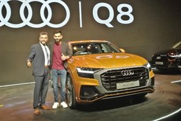 Virat Kohli, Audi Q8,Virat Kohli TFSI petrol engine, Virat kohli cars, Virat becomes the first owner of Audi Q8, Audi Q8 SUV, Audi RS5, Audi RS6, A8 L, R8 V10 LMX, Bentley Continental GT and Range Rover Vogue,