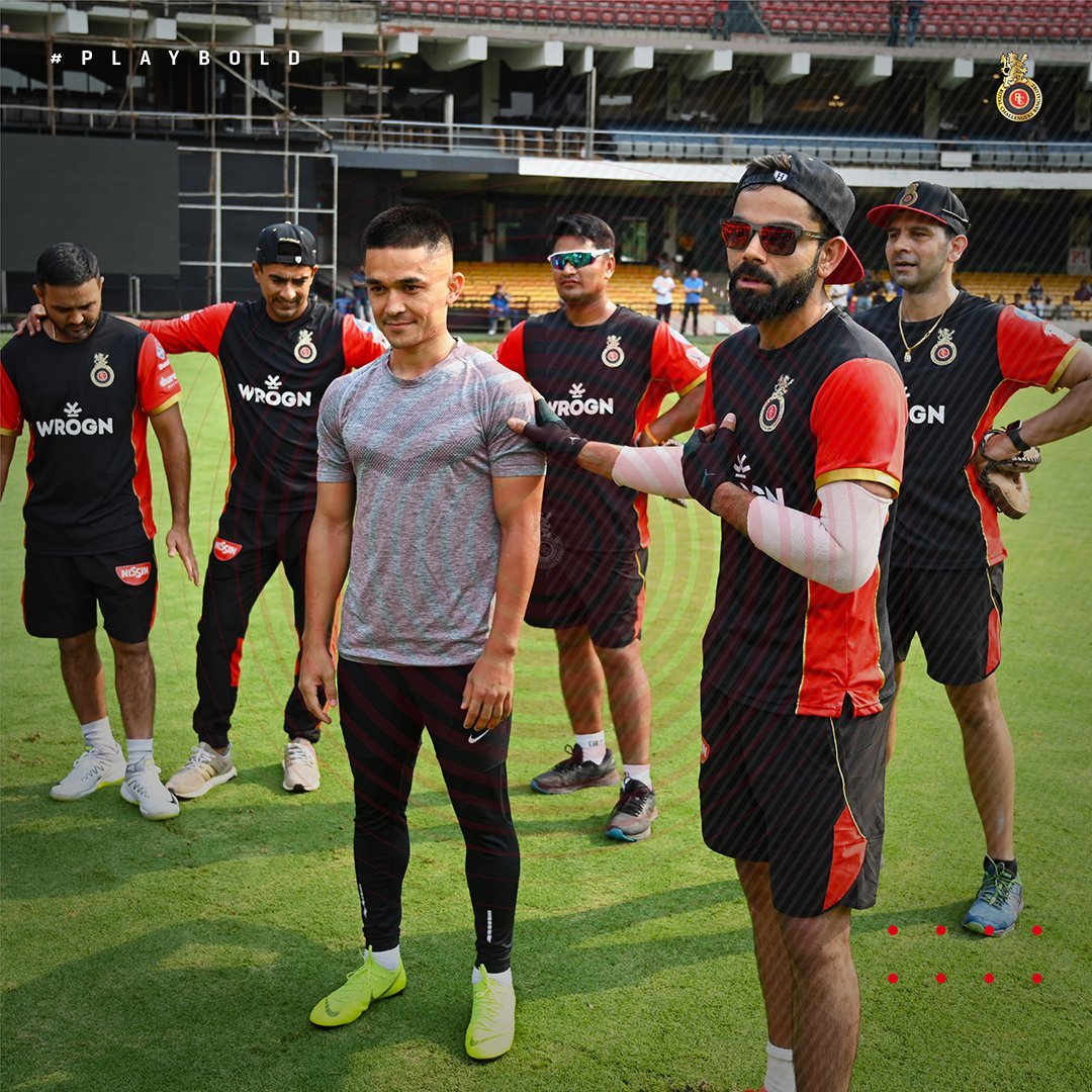 virat kohli sunil chhetri, similarities between kohli or sunil chhetri, football team captain sunil chhetri, similarities in sunil chhetri or virat kohli, Cricket News, football news, hotstar, vivo, cricket latest news, cricket match, Cricket News today, sunil chhetri marraige