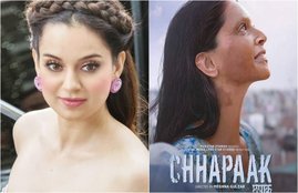 Deepika Padukone, Chhapaak, Deepika Padukone Chhapaak, Chhapaak Movie, Chhapaak Trailer, Chhapaak Movie Trailer, kangana Ranaut on Deepika Padukone, Deepika Padukone appreciated By Kangana Ranaut, Kangana Ranaut on Chhapaak, Kangana Ranaut Sister Rangoli Acid Attack, entertainment news, bollywood news, television news