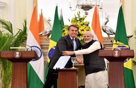 India, Brazil, agreements, strengthening relations, modi, pmo, bjp, nda