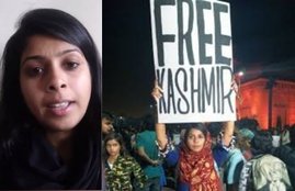 CAA, NRC, NPR, JNU, Mehak Mirza Prabhu, Free Kashmir Poster, Kashmir, Protest, FIR, Register, Mumbai News, Maharashtra News, National News