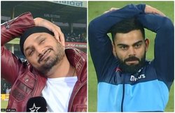 VIDEO: विराट कोहली ने उतारी हरभजन सिंह के गेंदबाजी एक्शन की हूबहू नकल, देखकर हंसी नहीं रोक पाए भज्जी