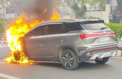 बीच सड़क MG Hector में आग लगने की घटना पर कंपनी ने किया खुलासा! बताई यह वजह