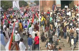 Delhi, Jama Masjid, tiranga Yatra,BJP, AIMIM