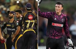 VIDEO: KKR के करोड़पति टॉम बैंटन का धमाका, 5 गेंदों में लगातार 5 छक्के जड़ टीम को दिलाई जीत