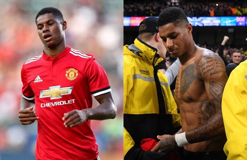ROBERT LEWANDOWSKI, CRISTIANO RONALDO, Sergio Ramos, Footballers, amazing body transformations, Marcus Rashford, HULK
