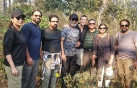 Man vs Wild, Rajinikanth in Man vs Wild, Rajinikanth Shoot for Adventure Show, Wild Life Activist Demand Arrest Rajinikanth. Rajninikanth Shoot in Karnataka BandiPur, Rajinikanth in Bandipur Jungle for Bear Grylls Show, entertainment news, bollywood news, television news, entertainment news