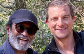 Man Vs Wild, Rajinikanth, South Superstar Rajinikanth, Bear Grylls Show Man Vs Wild , Rajinikanth TV Debut Into the Wild With Bear Grylls, Rajinikanth in Bandipur, Man Vs Wild First Look Revealed of Thalaiva, Rajinikanth with Bear Grylls, Rajinikanth in Man Vs Wild, Superstar Rajinikanth in Adventures Show, रजनीकांत, साउथ सुपरस्टार रजनीकांत, Rajinikanth in Bandipur, Bear Grylls Show Man Vs Wild, Rajinikanth First Look Revealed, Thalaiva Rajinikanth in a Jungle, entertainment news, Bollywood NEWS, TELEVISION NEWS