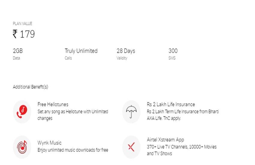 Airtel Recharge Plans, airtel offers, airtel plans, airtel xstream