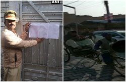 आजम खान और उनके बेटे व पत्नी के खिलाफ रिक्शे से कराई गई मुनादी, कुर्की नोटिस चस्पा; देखें VIDEO