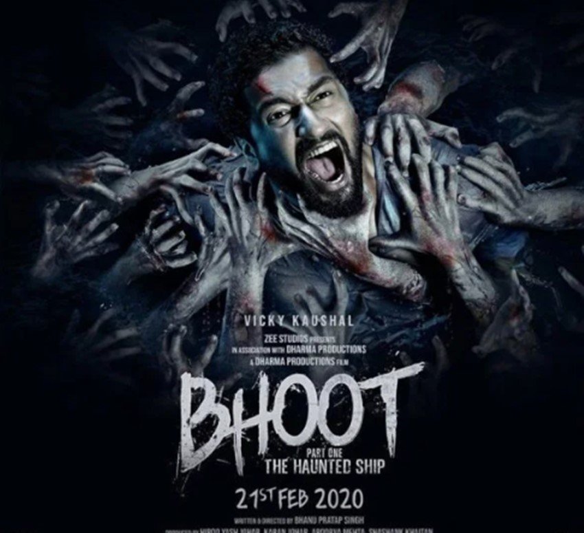 Bhoot Poster, Vicky Kaushal, Vicky Kaushal Movie Bhoot, Bhoot Part One The Haunted Ship, Bhoot Movie posters, Bhoot Posters Gone Viral, entertainment news, bollywood news, television news, entertainment news