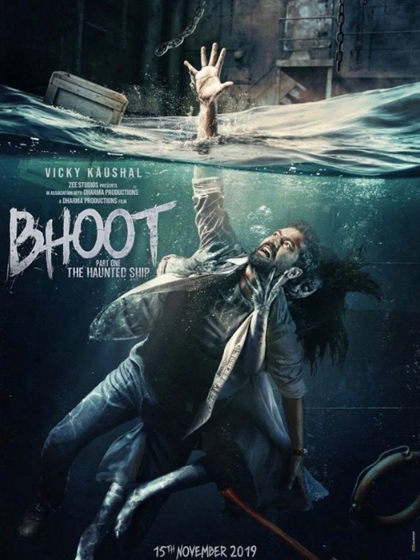 Bhoot Poster, Vicky Kaushal, Vicky Kaushal Movie Bhoot, Bhoot Part One The Haunted Ship, Bhoot Movie posters, Bhoot Posters Gone Viral, entertainment news, bollywood news, television news, entertainment news
