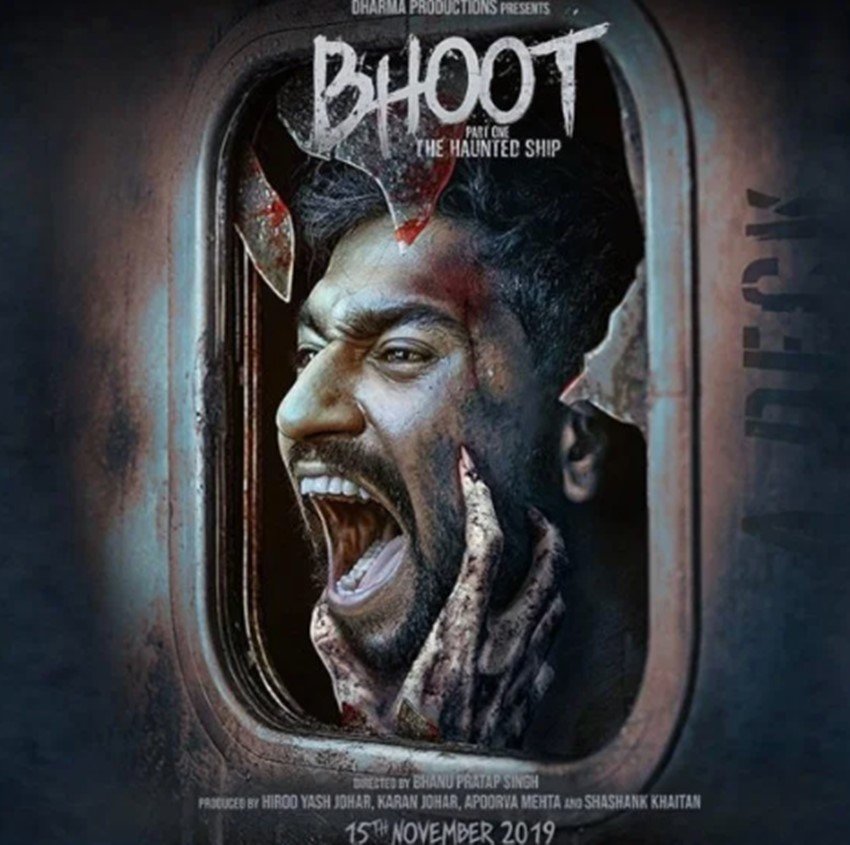 Bhoot Poster, Vicky Kaushal, Vicky Kaushal Movie Bhoot, Bhoot Part One The Haunted Ship, Bhoot Movie posters, Bhoot Posters Gone Viral, entertainment news, bollywood news, television news, entertainment news