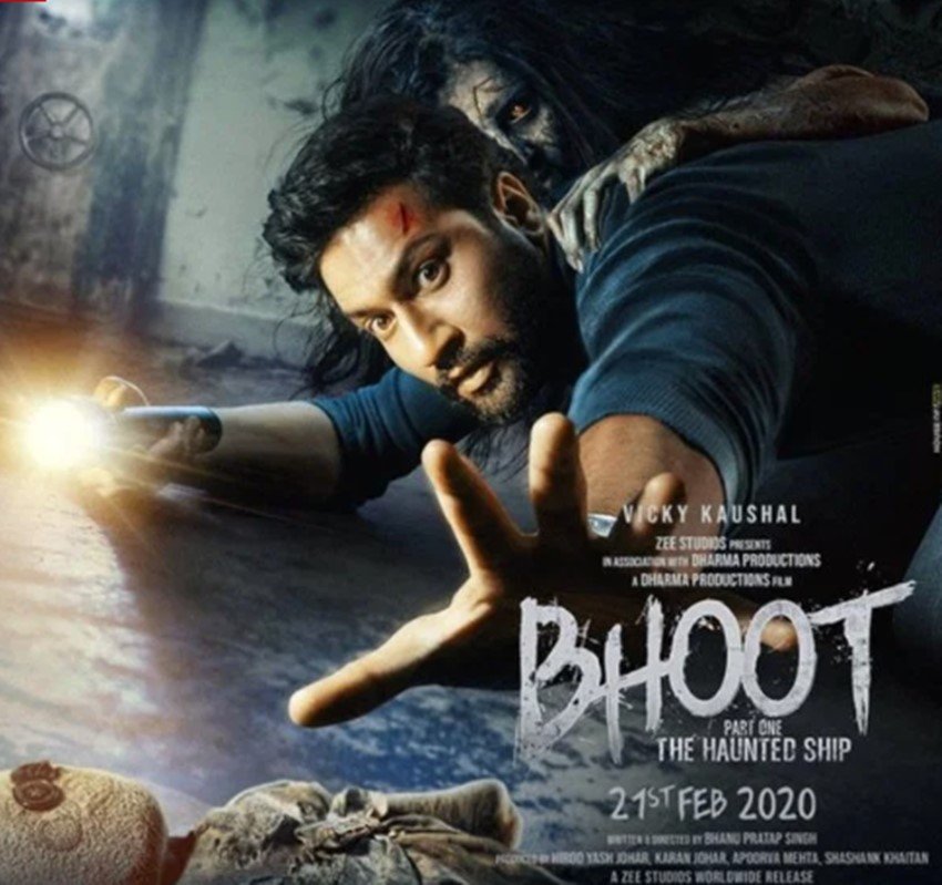 Bhoot Poster, Vicky Kaushal, Vicky Kaushal Movie Bhoot, Bhoot Part One The Haunted Ship, Bhoot Movie posters, Bhoot Posters Gone Viral, entertainment news, bollywood news, television news, entertainment news