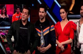 Bigg Boss 13 Weekend Ka Vaar Episode Live Update, Salman khan, Street Dancer 3D, Varun Dhawan, Shraddha kapoor, Nora Fatehi, Varun dhawan in bigg Boss 13, Salman khan dance with street dancer 3D team, Raghav, Varun dhawan sahrdha kapoor in bigg boss 13, sidharth shukla, asim riaz, shehnaaz gill, Paras chabbra, Mahira sharma, Vishal aditya singh, Shefali jariwala