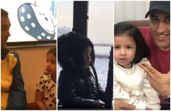 महेंद्र सिंह धोनी ने बेटी के बर्फ में गाने का VIDEO किया शेयर, 4 साल की जीवा बन गई Rockstar