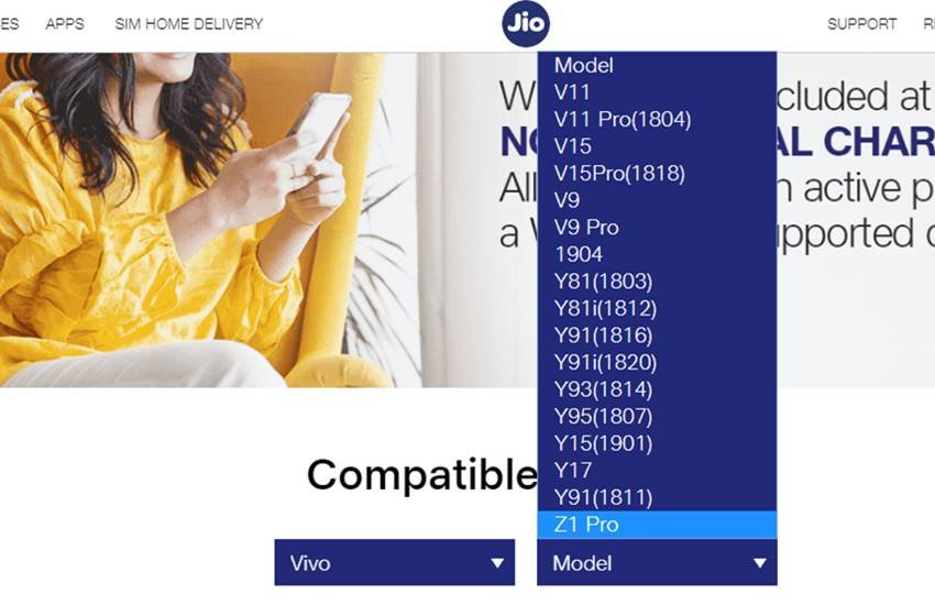 Reliance Jio Wi-Fi Calling