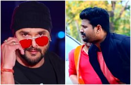 Bhojpuri, khesari lal yadav, ritesh pandey, खेसारी लाल, रितेश पांडेय, लहंगा लखनऊआ, khesari lal, khesari lal and ritesh pandey controversy, Lahanga Lakhanuaa controversy,bhojpuri song Lahanga Lakhanuaa, Antra Singh Priyanka, khesari bhojpuri song, anisha pandey, bhojpuri song khesari lal yadav 2019,