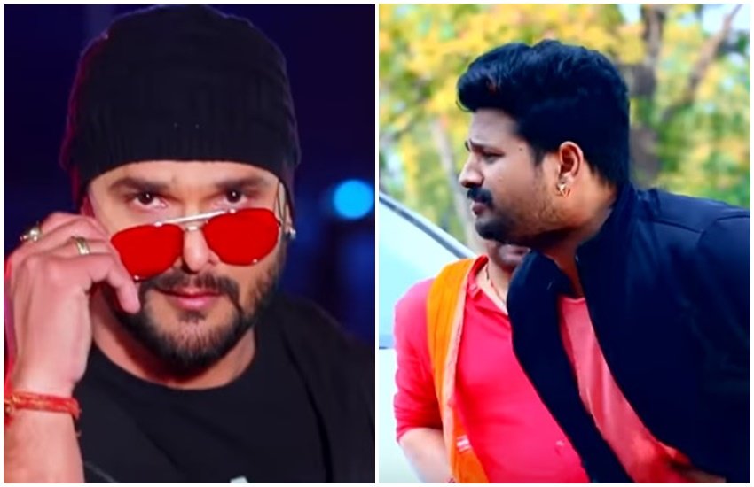 Bhojpuri, khesari lal yadav, ritesh pandey, खेसारी लाल, रितेश पांडेय, लहंगा लखनऊआ, khesari lal, khesari lal and ritesh pandey controversy, Lahanga Lakhanuaa controversy,bhojpuri song Lahanga Lakhanuaa, Antra Singh Priyanka, khesari bhojpuri song, anisha pandey, bhojpuri song khesari lal yadav 2019,
