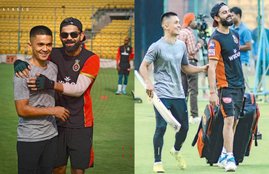 virat kohli sunil chhetri, similarities between kohli or sunil chhetri, football team captain sunil chhetri, similarities in sunil chhetri or virat kohli, Cricket News, football news, hotstar, vivo, cricket latest news, cricket match, Cricket News today, sunil chhetri marraige
