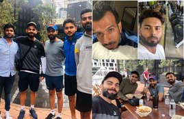 virat kohli, IND vs NZ, team india, india vs new zealand, india cricketers new zealand, virat kohli instagram, shreyas iyer, rohit sharma instagram, india tour of new zealand 2020, rohit sharma, rohit sharma instagram, kl rahul, ravindra jadeja, rishab pant, Yuzvendra Chahal, hotstar, vivo, jansatta sports news, indian express