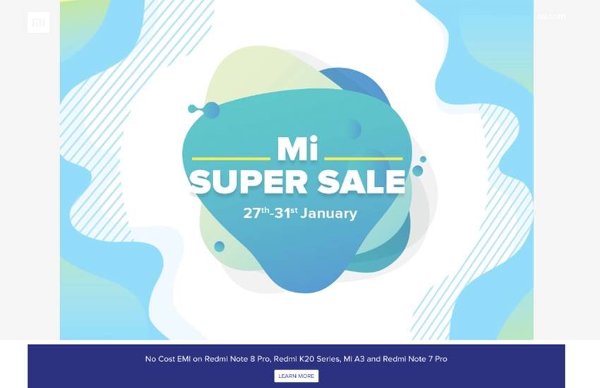 Xiaomi Mi Super Sale