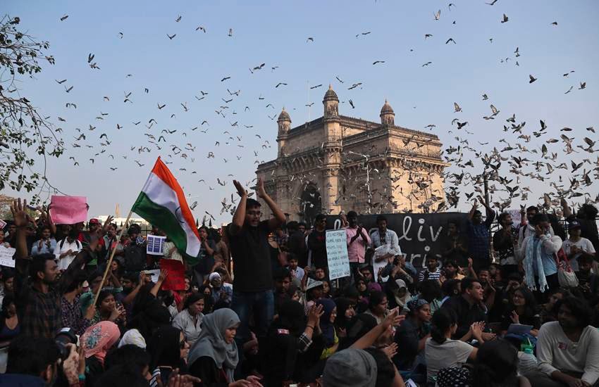 mumbai protest