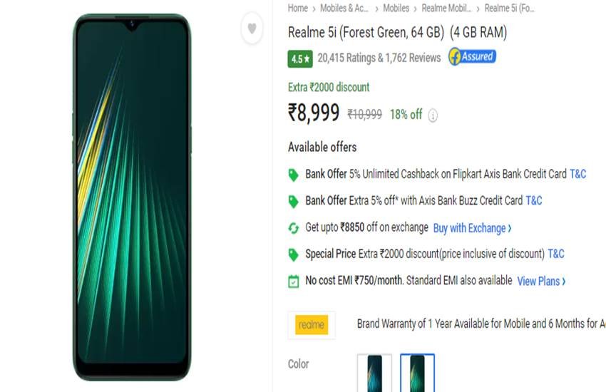 Realme 5i vs Realme 5